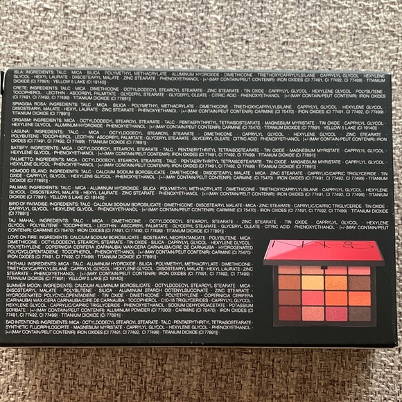 Nars Summer Unrated Eyeshadow Palette - Picture 9 of 11